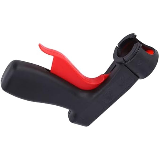 EUJGOOV AEROSOL SPRAY CAN HANDLE ERGONOMIC GRIP PAINT SPRAY TOOL FOR HOME IMPROVEMENT PROJECTS BLACK RED PP MATERIAL - Image 3